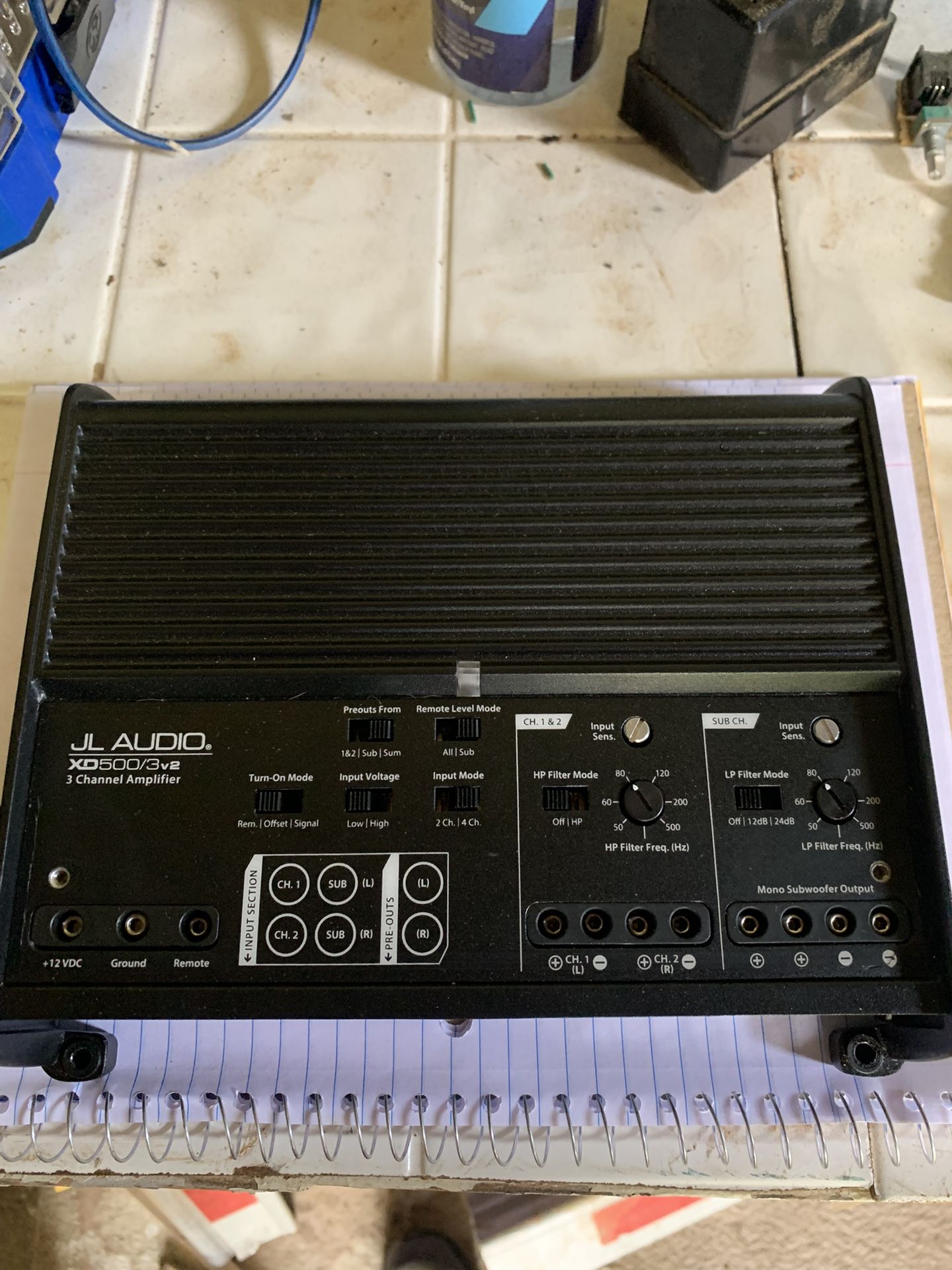 JL Audio XD500/3