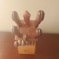 Kitchen knives set 11 pieces missing 2