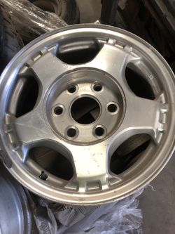 Chevy 8 lug spare and 6 lug aluminum wheels I have 1 8 and complete set of 6 lug