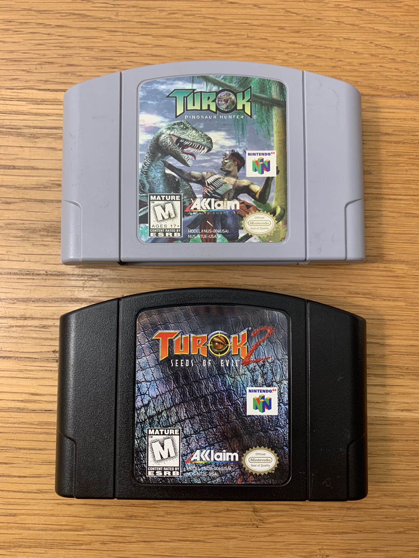 Turok Nintendo 64 Game Combo