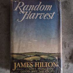 (Very Rare) ATRUE 1ST EDITION Of  "RANDOM HARVEST" BY JAMES HILTON