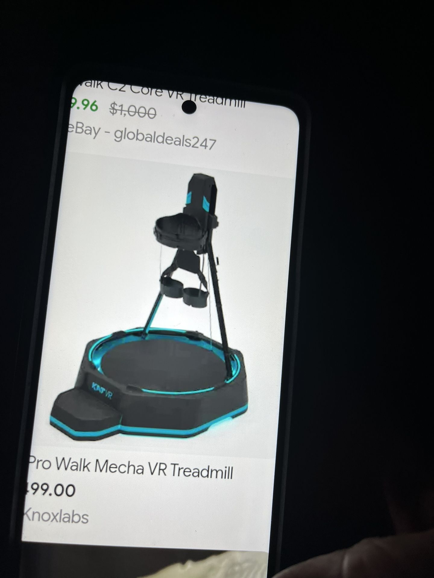 VR Treadmill Used