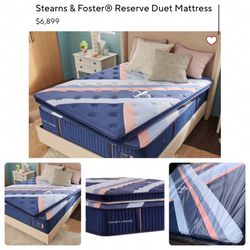 ♦️Medium | King Size | Stearns & Foster® Reserve Duet Mattress Only