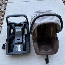 Evenflo Pivot Car seat And Base- Color: Desert Tan