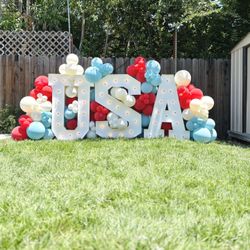 Marquee Letters W Balloons 