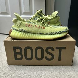 Size 11 - Adidas Yeezy Boost 350 V2 Low Semi Frozen Yellow 