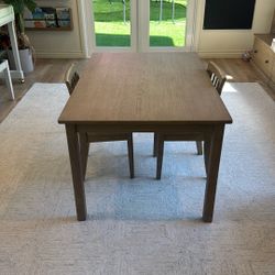Pottery Barn Kids Play Table & 2 Chairs