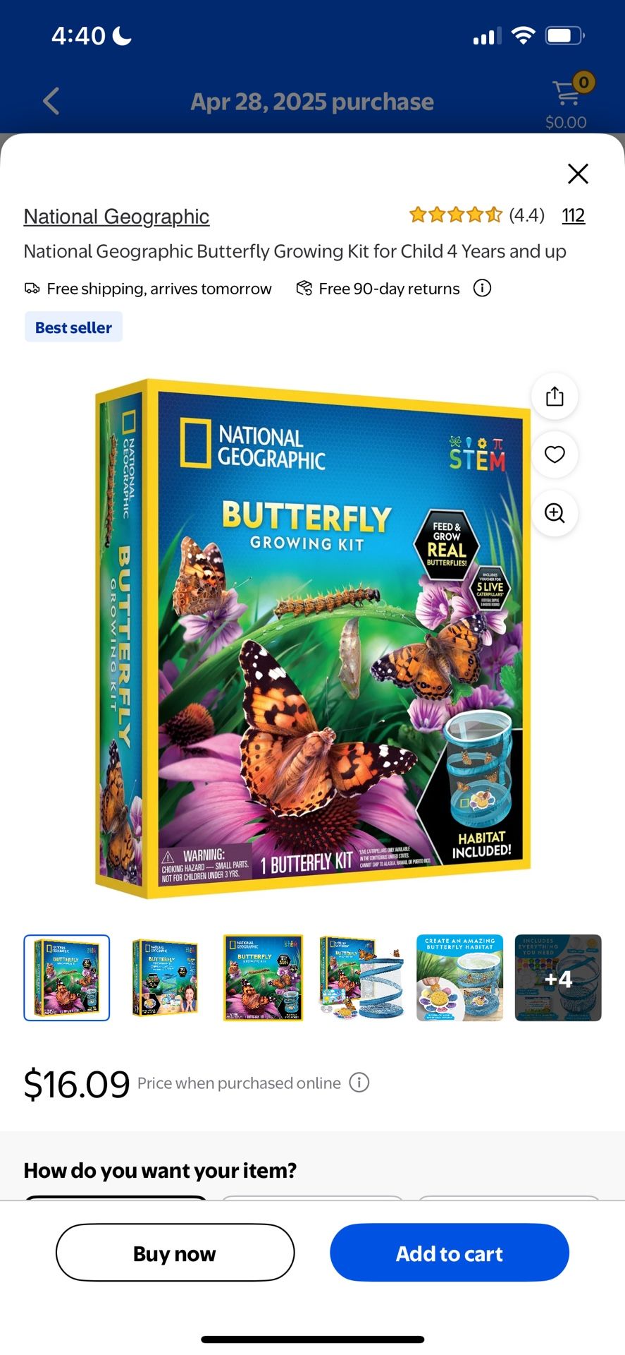 Butterfly National Geographic Kit