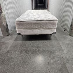 Twin  Size Bed With Mattress 