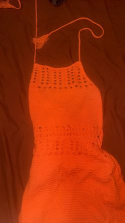 Orange  Fashion Nova Dress