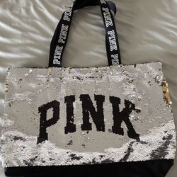 Brand New Victoria’s Secret Black Tote Bag 