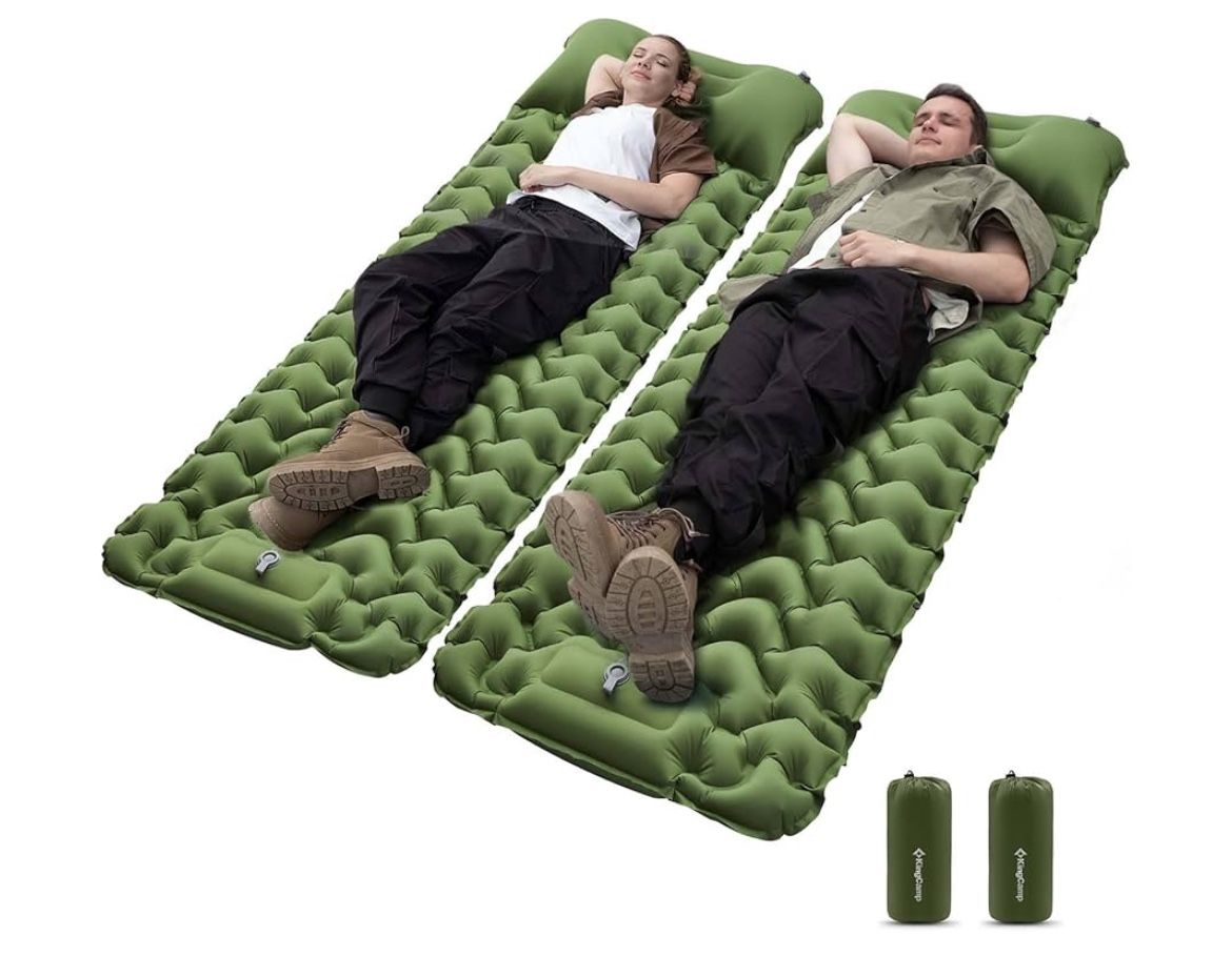 KingCamp Sleeping Pads for Camping 2pack