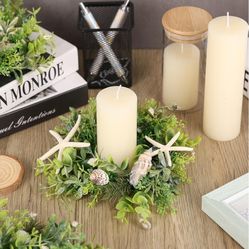 New 6 Pcs Shell Starfish Swag Wreath