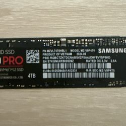 Samsung 990 PRO 4TB M.2 NVMe Internal SSD - 