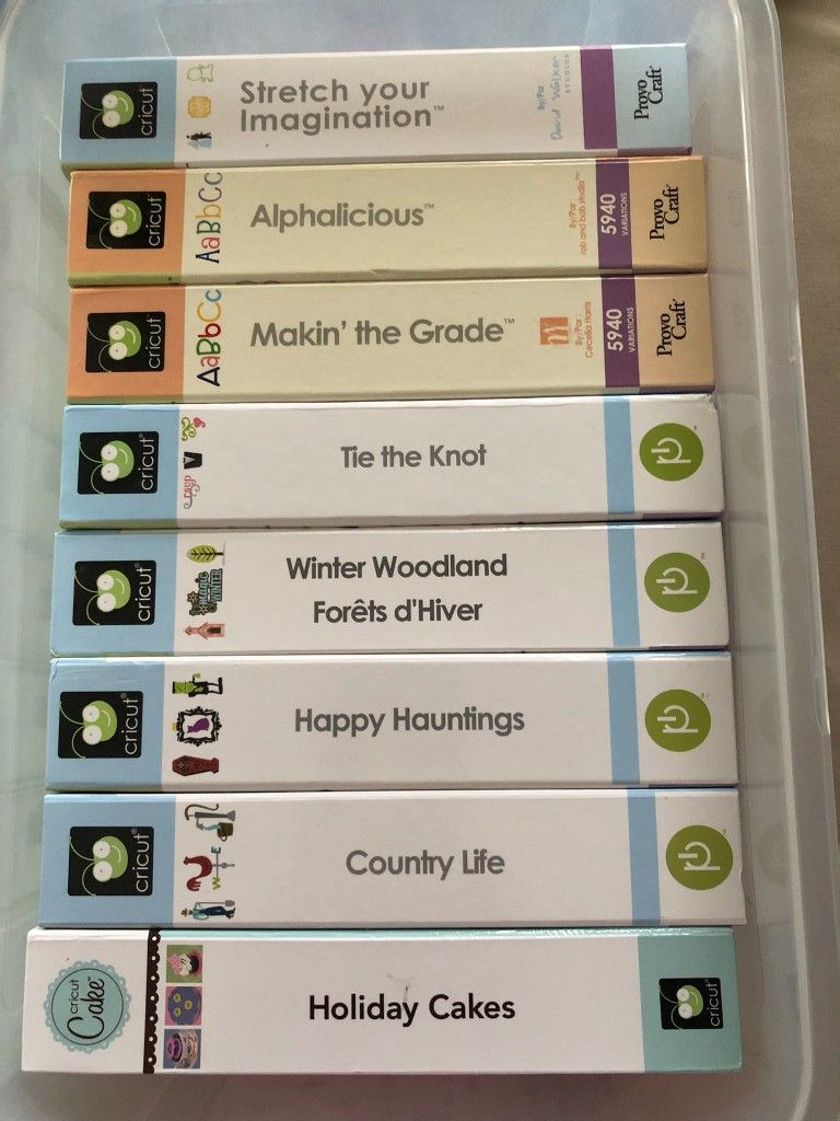 Cricut Cartridges