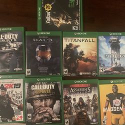 Xbox One Video Games Excellent Condition.
