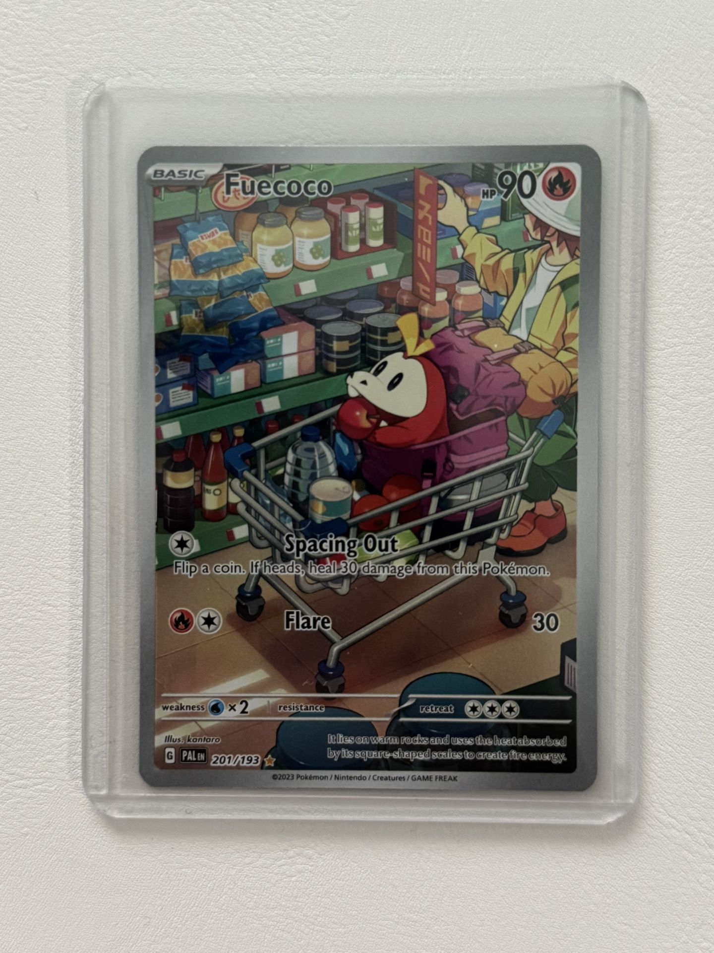 Fuecoco 201/193 (Paldea Evolved)