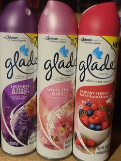 Glade Air Freshener Spray Sets $2 each (Two Available)