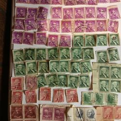 Stamp Collection With Rare U.S. Stamps