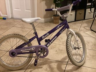 Mantis 20” Girls Bike - Purple