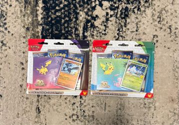 Pokemon 30th Celebration Tech Sticker Collection