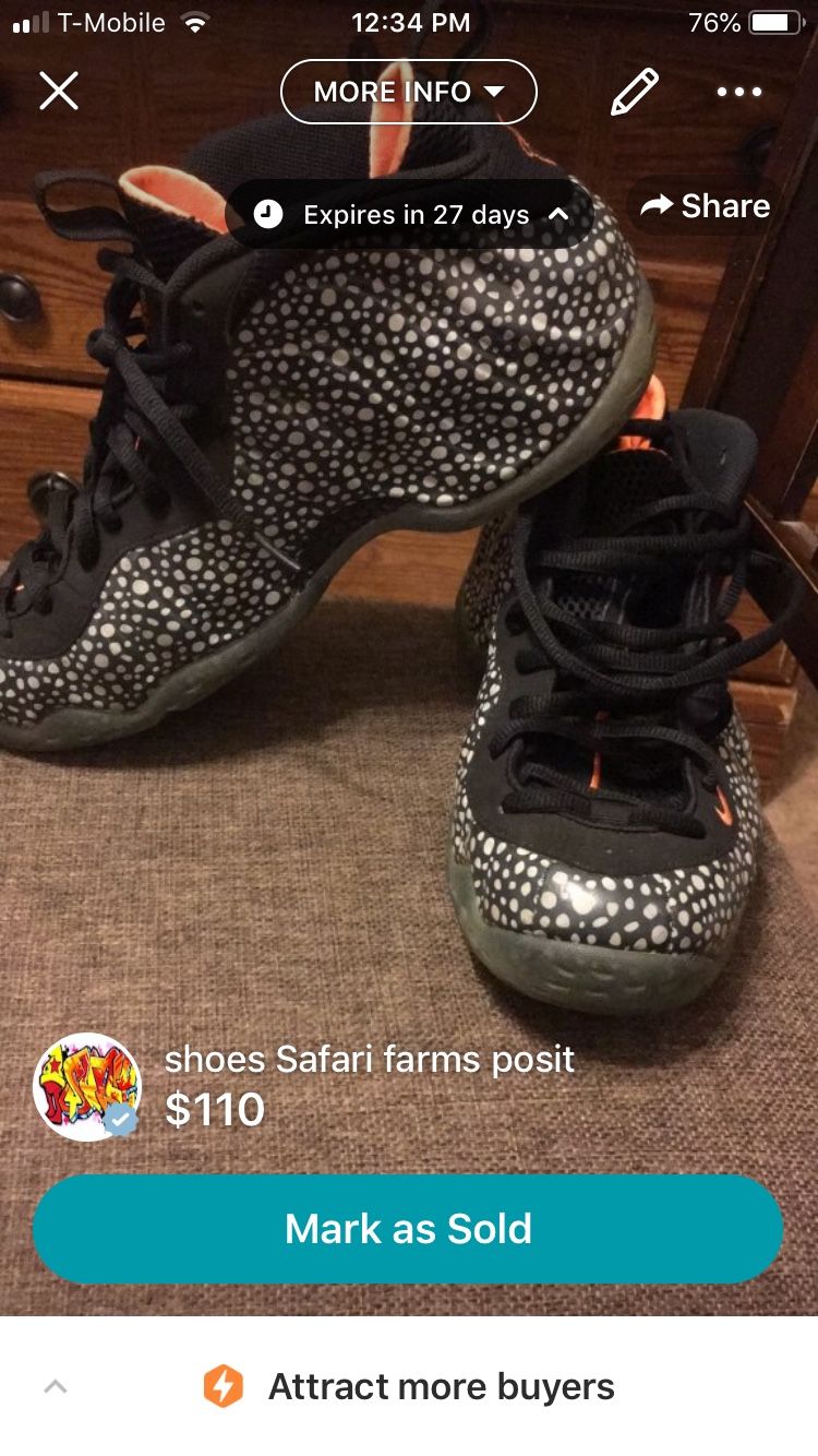 Safari foam posits