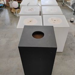 Professional Event Display Pedestals / Plinths - Set of 7