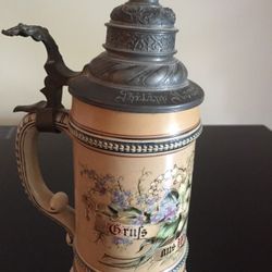 Antique German Beer Stein