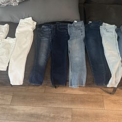 Women’s Jeans Size 4 , 6 , 8 ….. 27/ 28 Waist