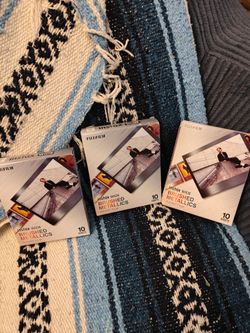 Fujifilm Instax WIDE brushed metallics 10 sheets