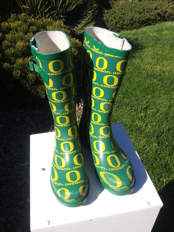 Oregon duck rain boots top