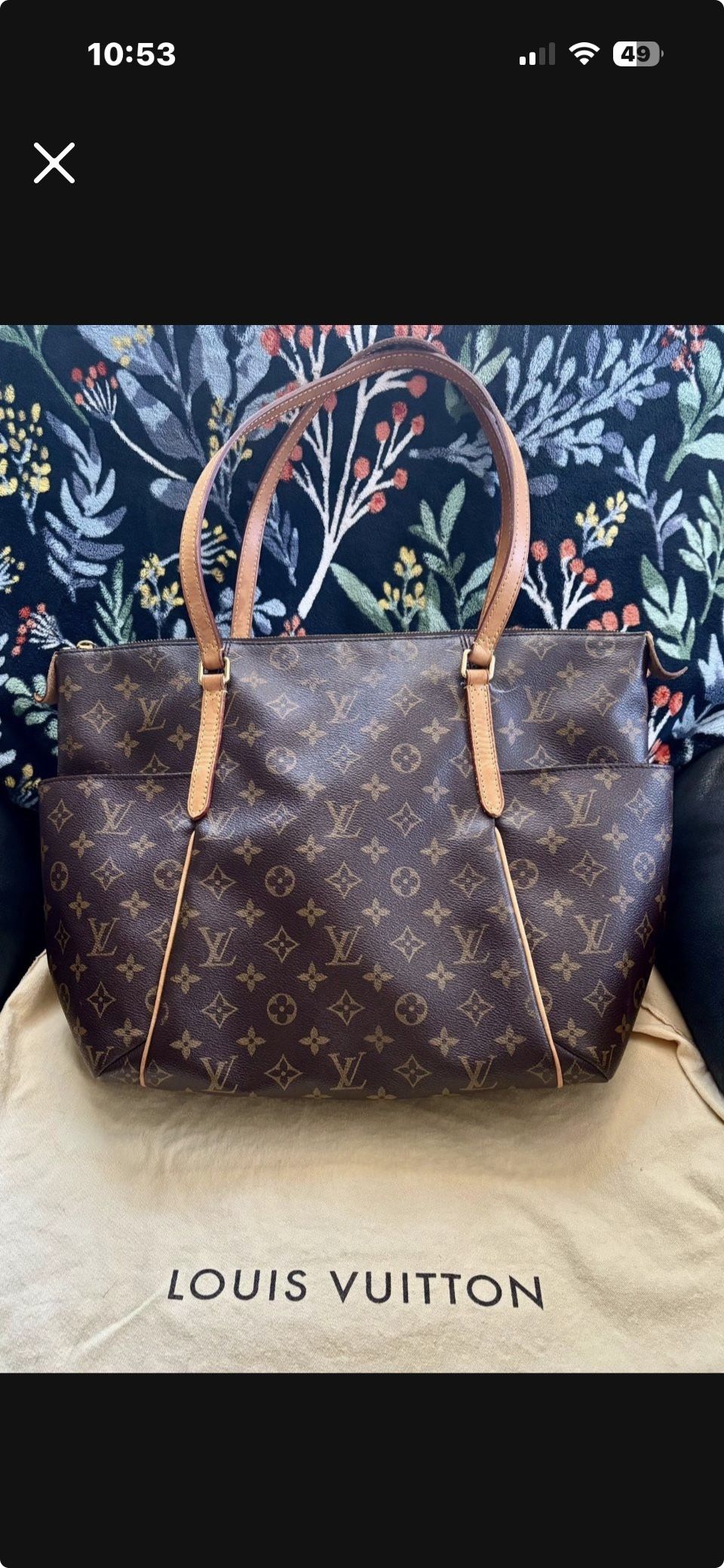 Like New Louis Vuitton Bag 