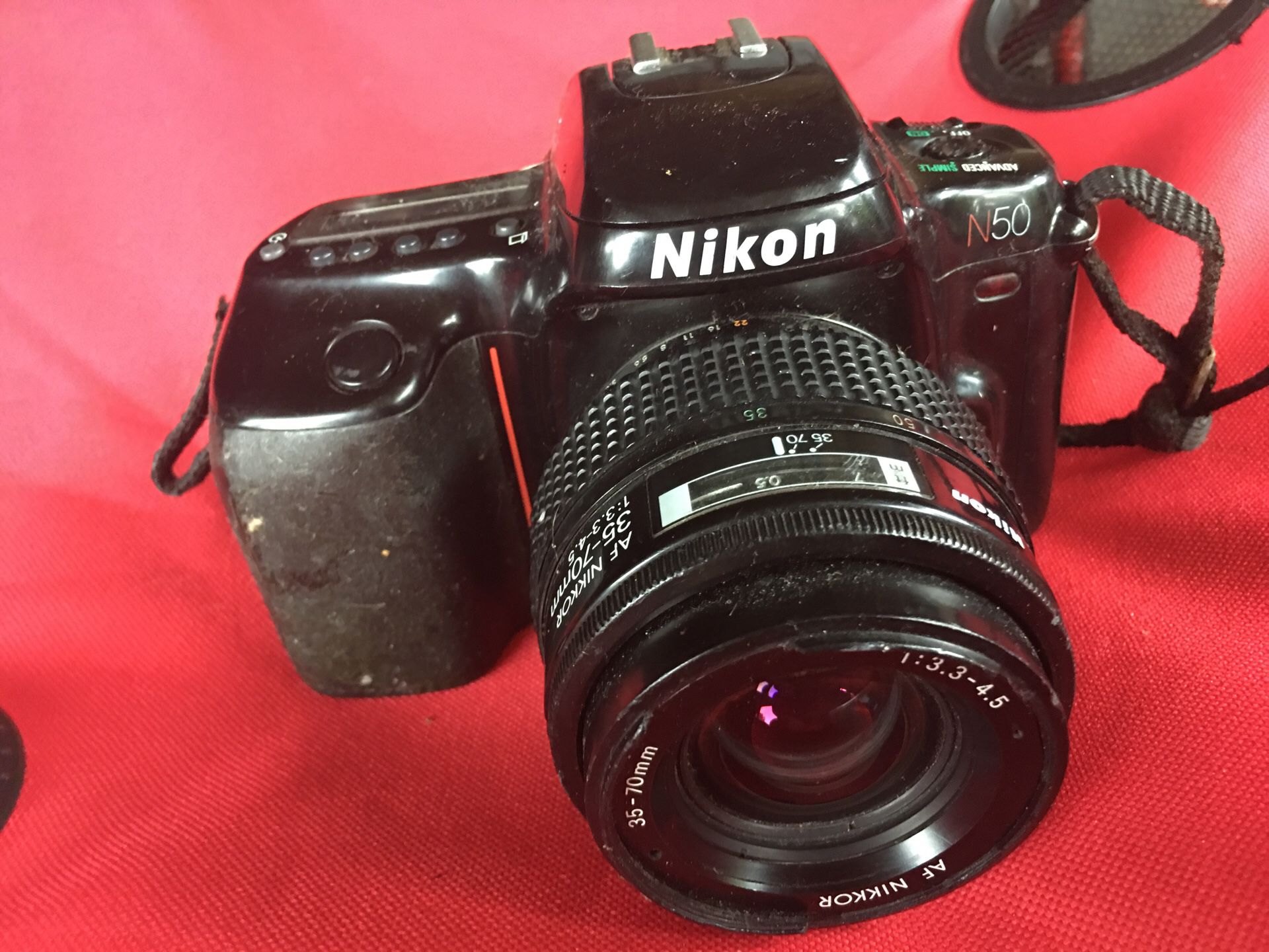 Nikon film camera