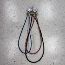 JB Guage Meter 3 Way Manifold 