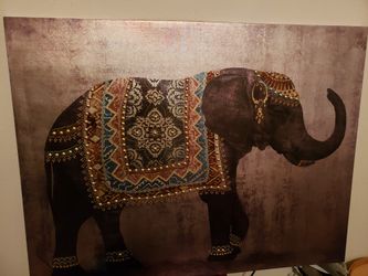 Elephant canvas