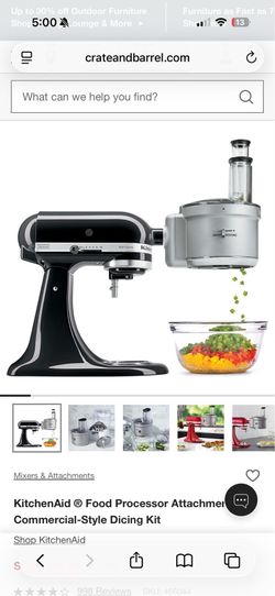 KitchenAid Food Processor and Dicing Kit