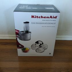 Kitchen Aid Stand Mixer Attachment - Food Processor With Dicing Kit 