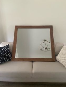 Wood Mirror