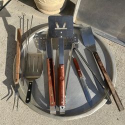Grill And Bbq Cooking Tools And Utensils 