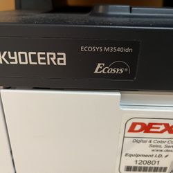 Kyocera Heavy Duty Printer With A new Toner 