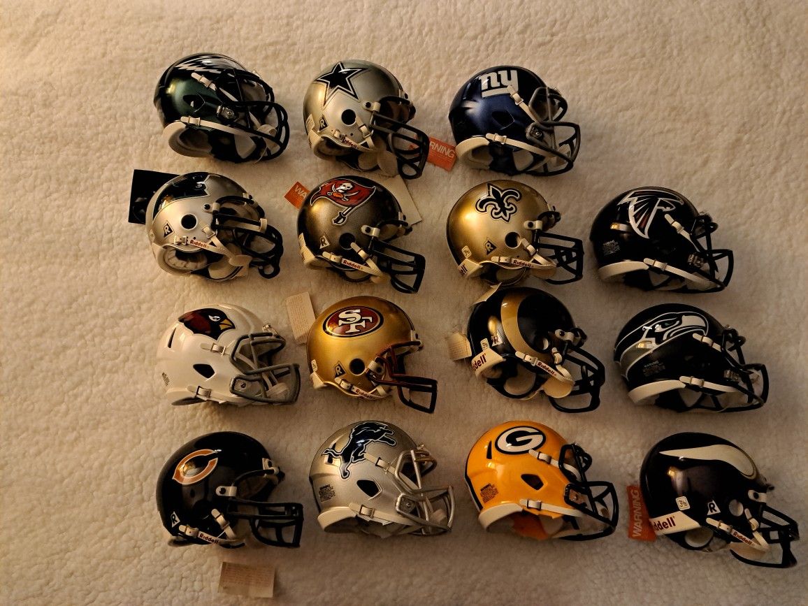 NFL Small Helmet Collection