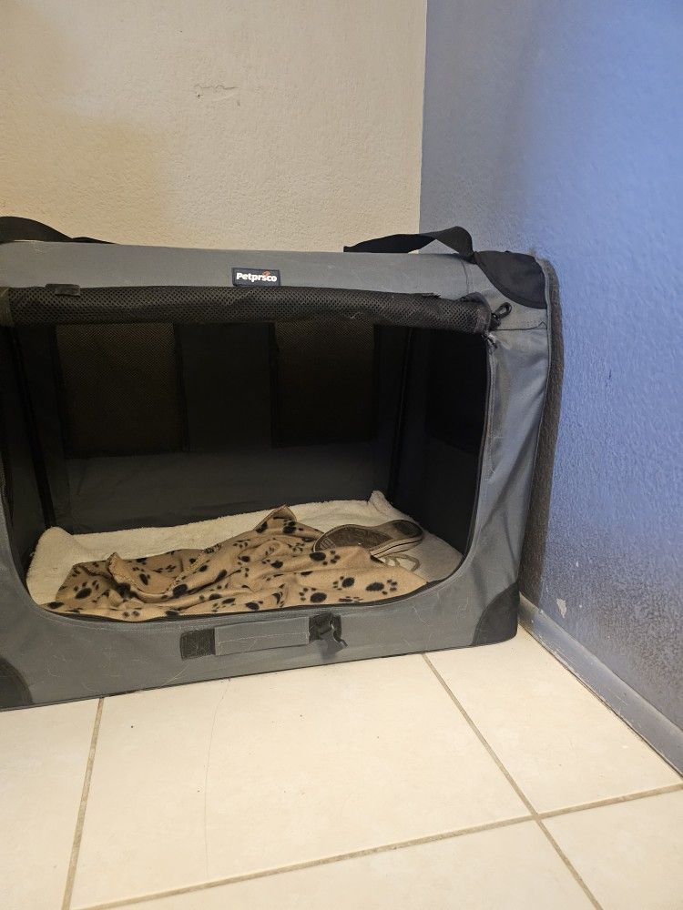 Fabric Dog Crate 