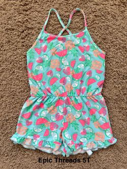 5T Girl Epic Threads Summer Romper