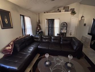 Leather Couch