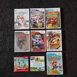 Nintendo WII Games 