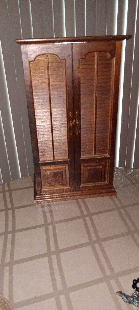 Jewelry box.9 inches wide 19 inches high
