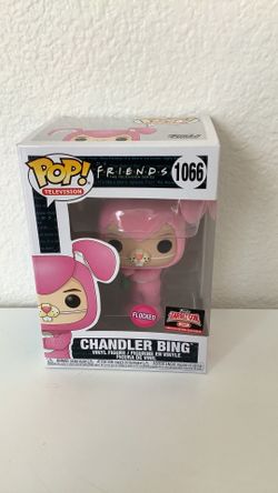 Funko pop friends Chandler Bing #1066 flocked target con 2021 exclusive limited edition