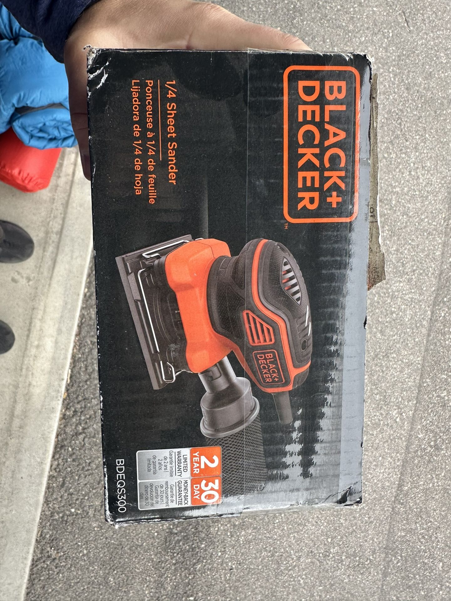 Black & Decker 1/4 Sheet Orbit Sander