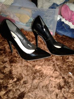 black heels