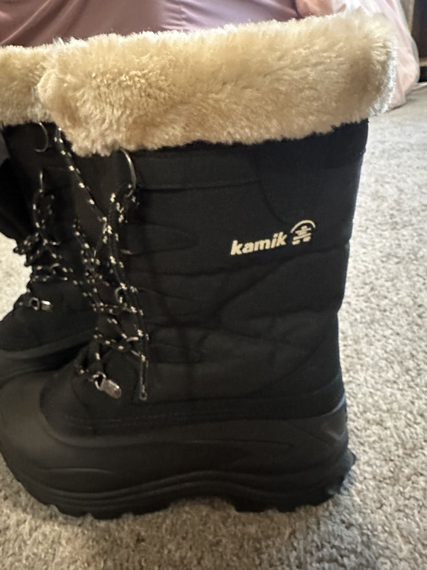 Kamik Women's Shellback Insulated Winter Boot,White,